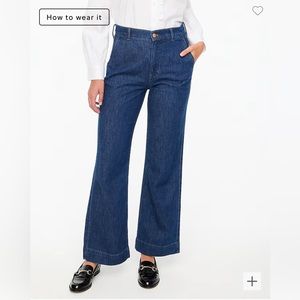 NWT J.Crew Denim Trousers